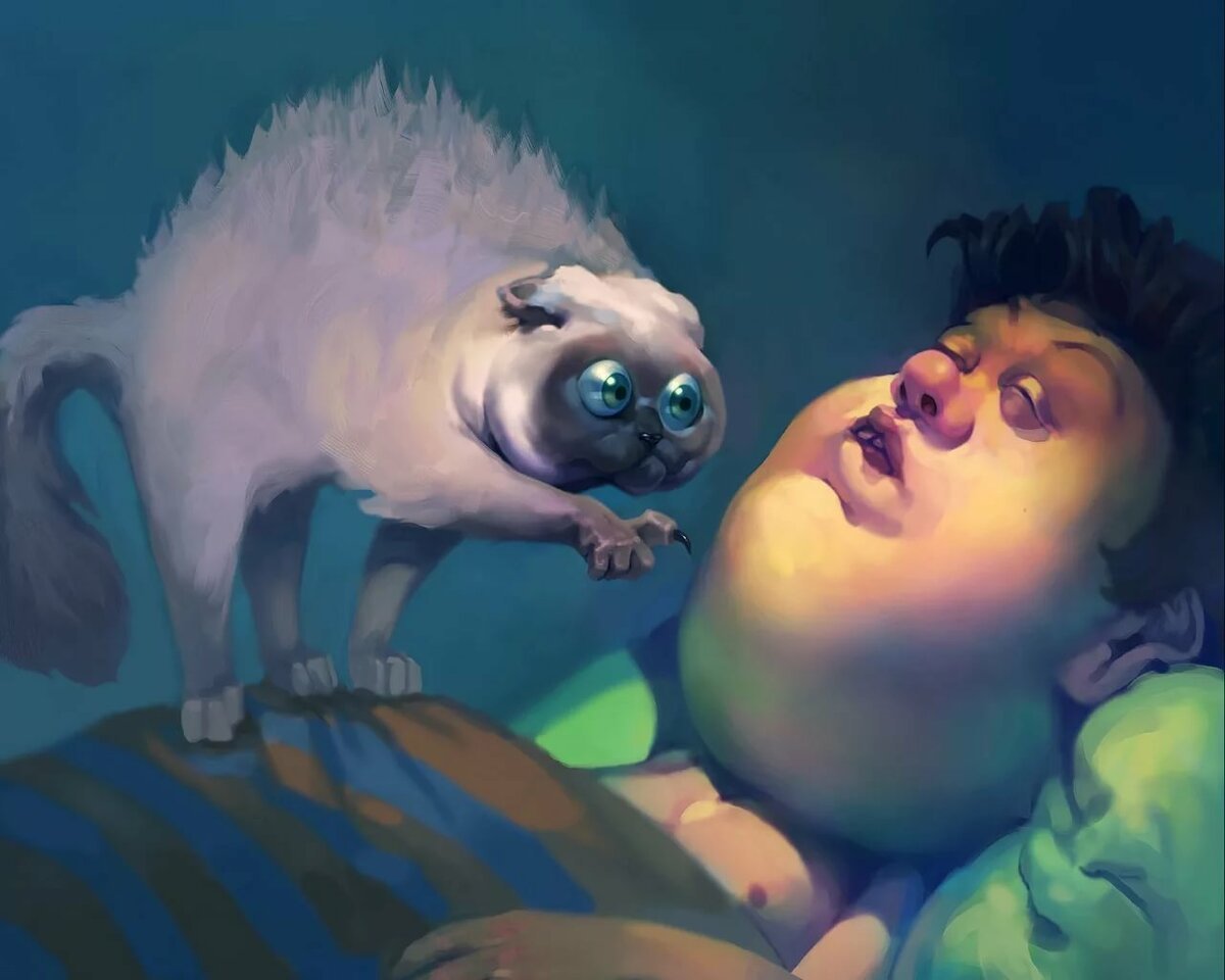 Добрых снов прикольные