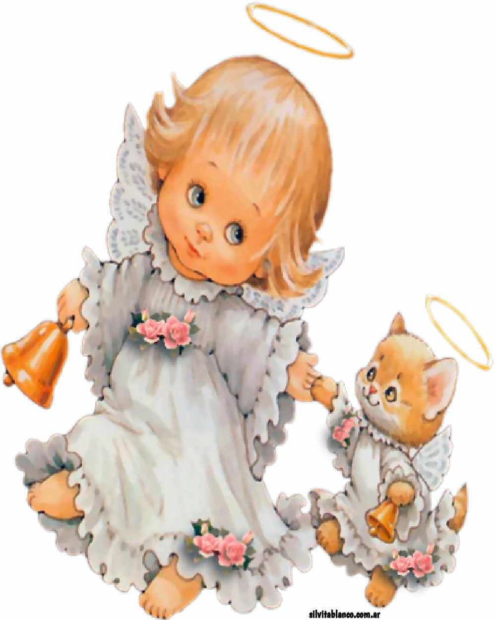 Ангел девочка вектор