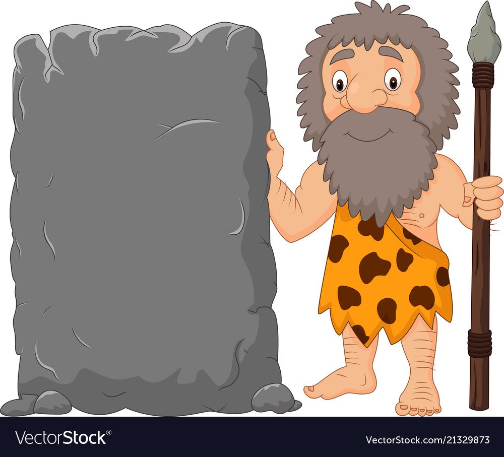 Древний человек из мультика