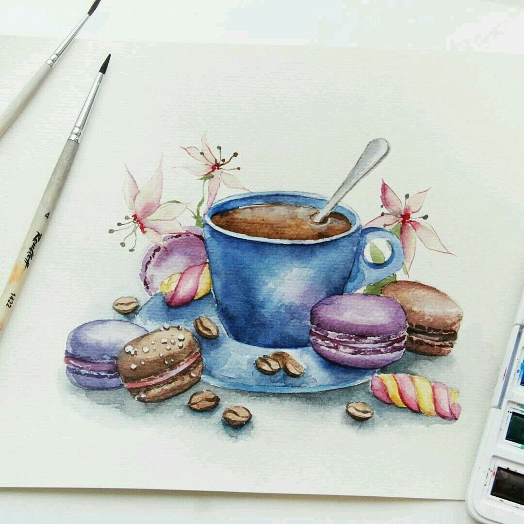 Акварельные иллюстрации