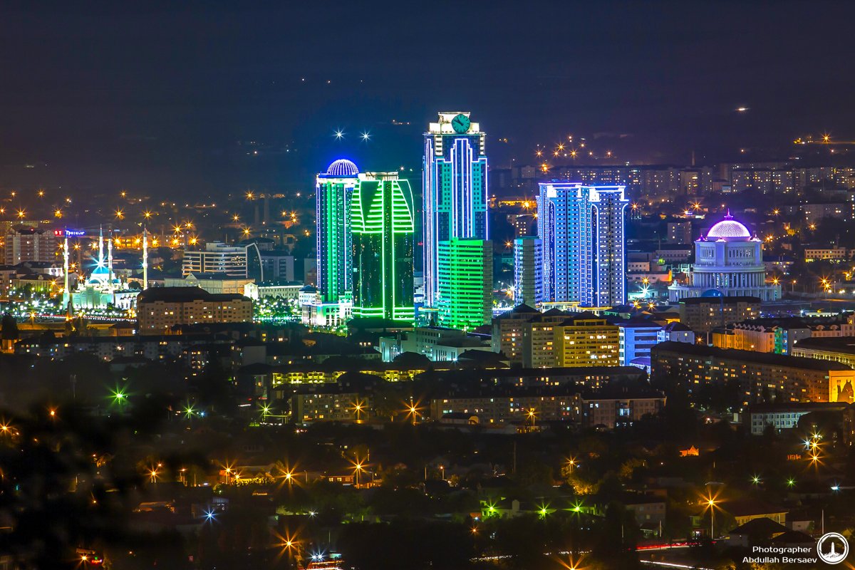 Чечня Грозный Сити