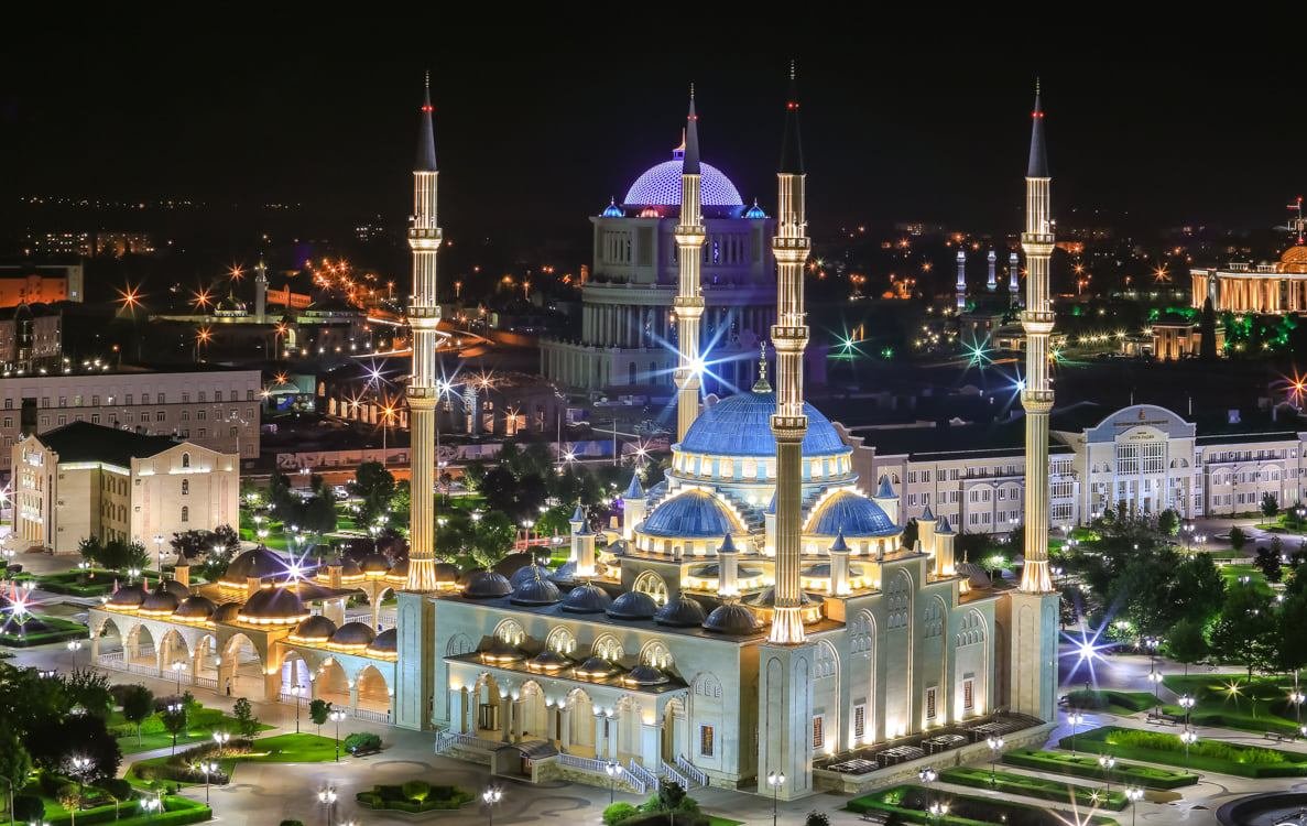 Мечеть сердце Чечни в Грозном