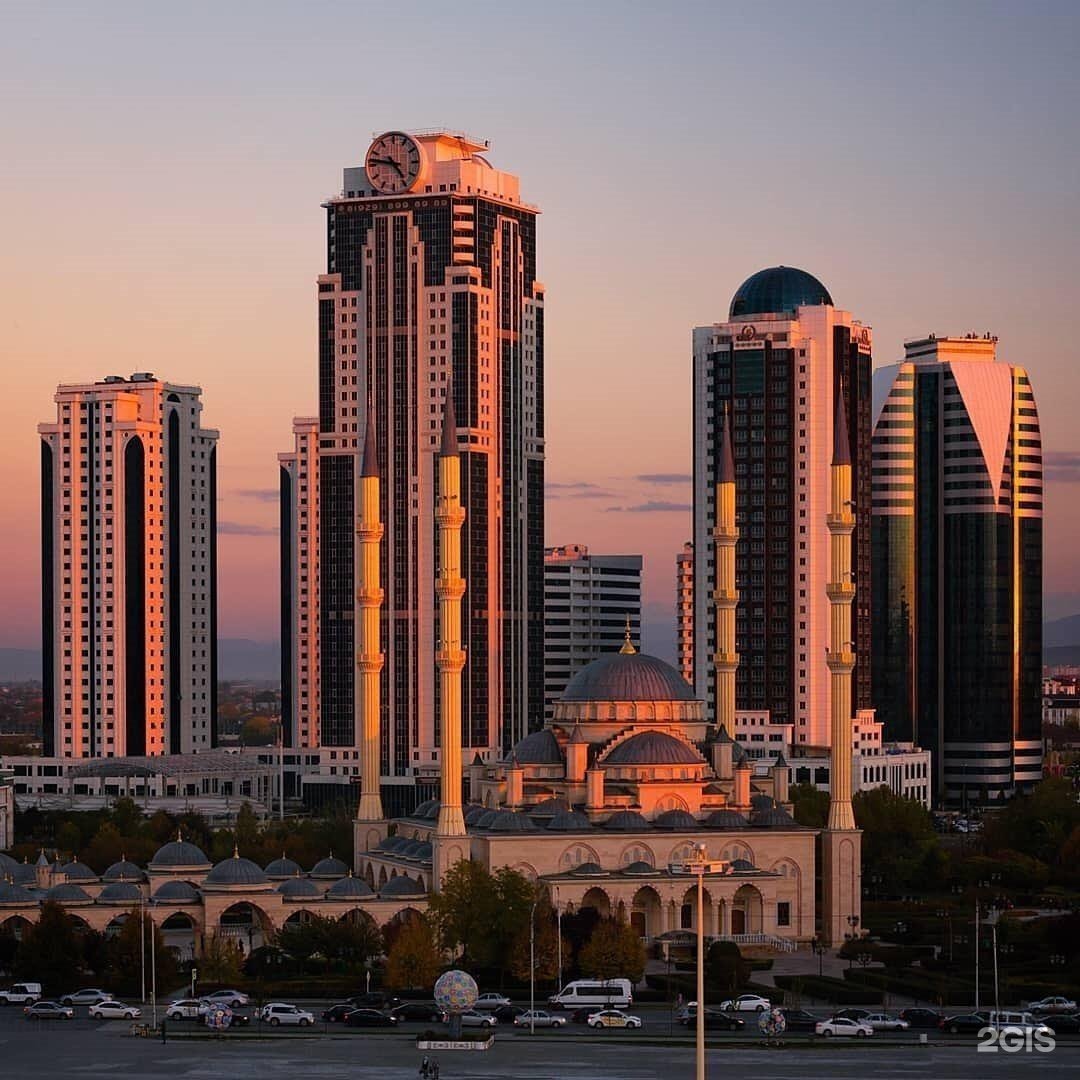 Высотки Грозный Сити