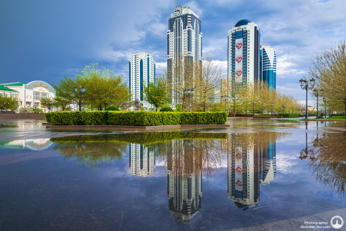 Высотки Грозный Сити