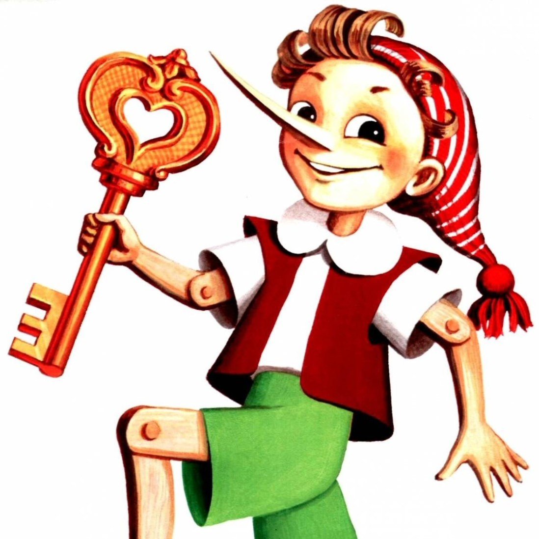 Золотой ключик из сказки Буратино