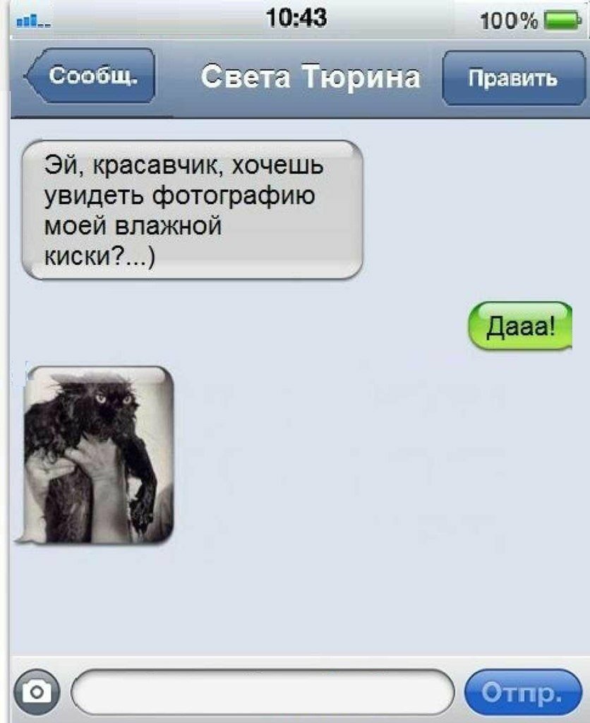 Смешные смс переписки