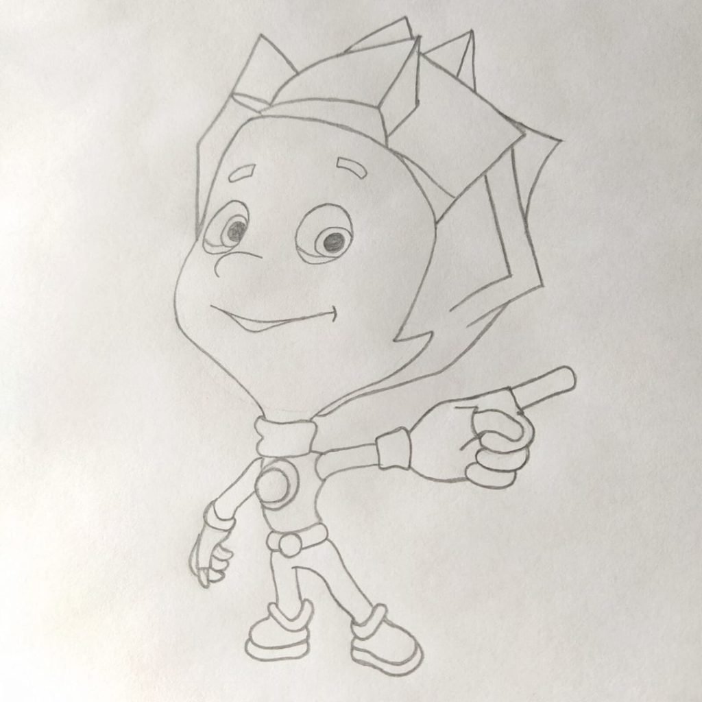 Герои мультика Фиксики шпуля