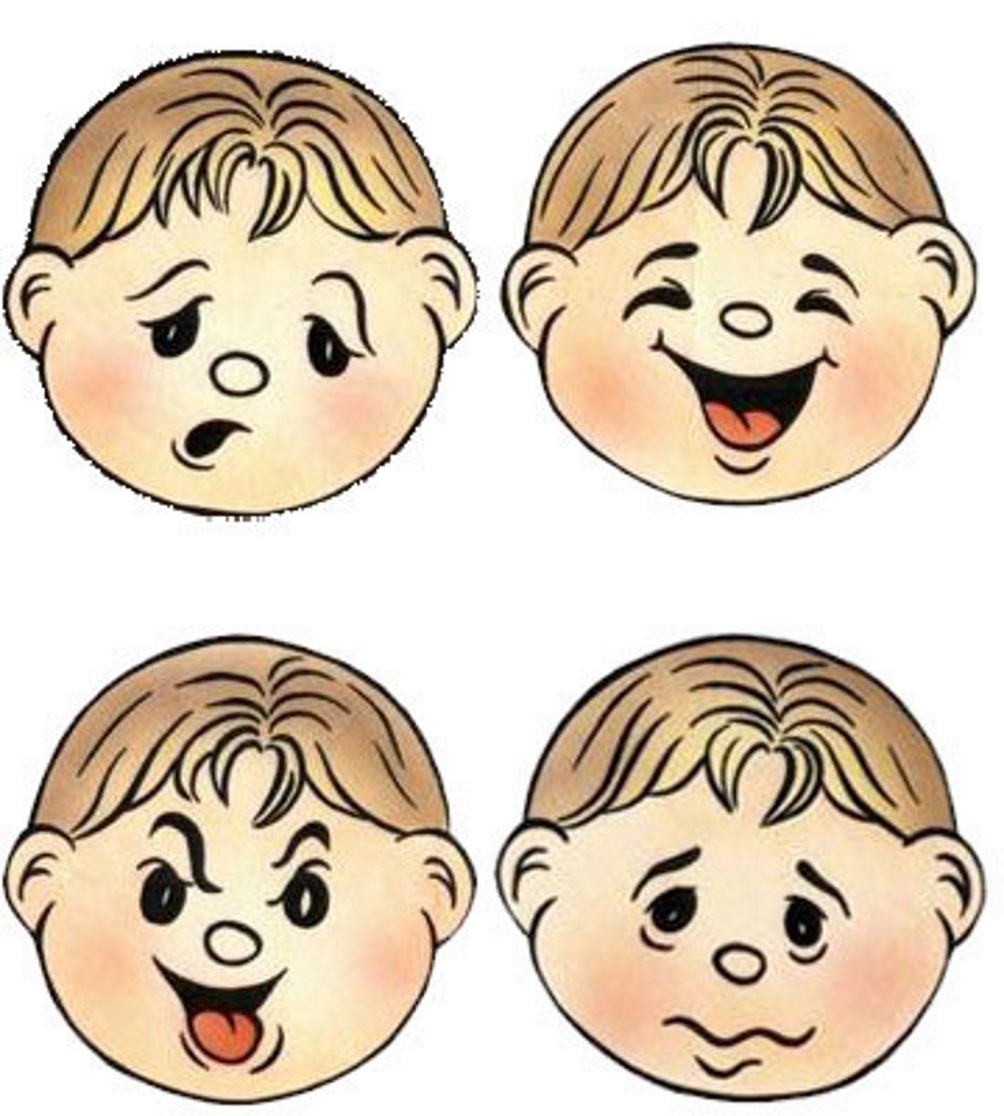 Пиктограммы эмоций для дошкольников