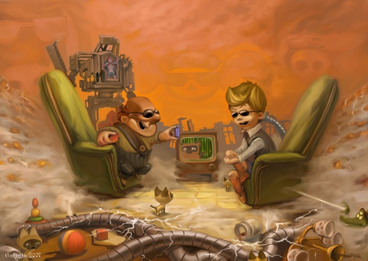 Герои мультфильмов новый лад