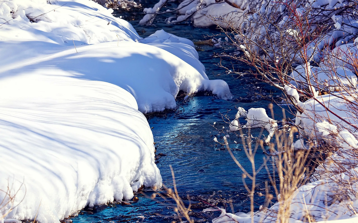 Весна тает снег