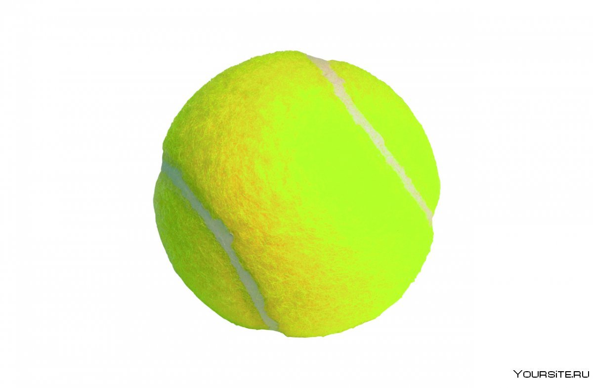 Теннисный мяч раскраска