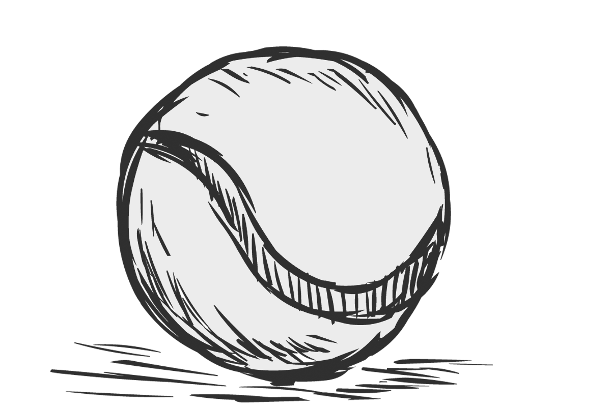 Мяч для большого тенниса j981