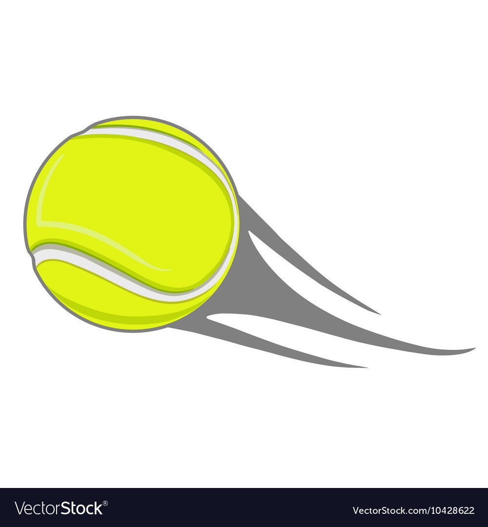 Теннисный мяч нарисованный