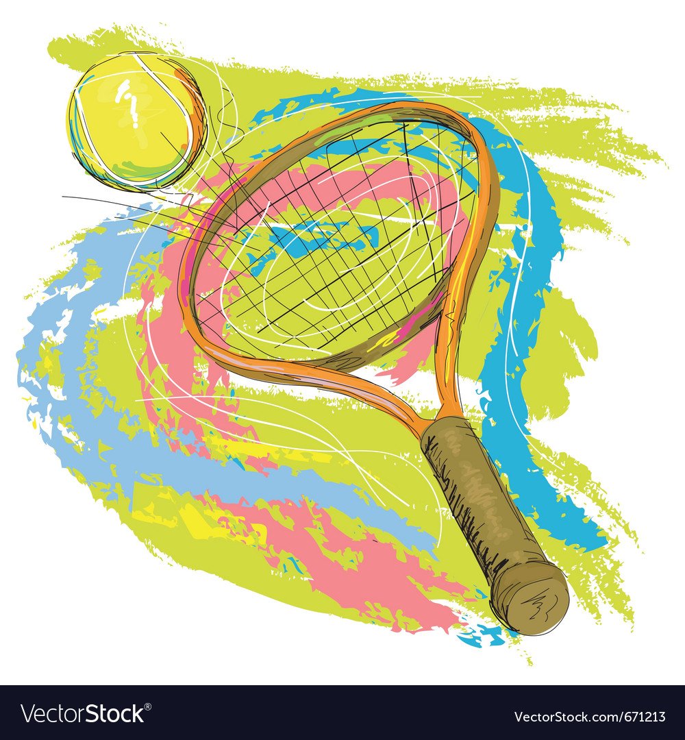 Теннисист клипарт