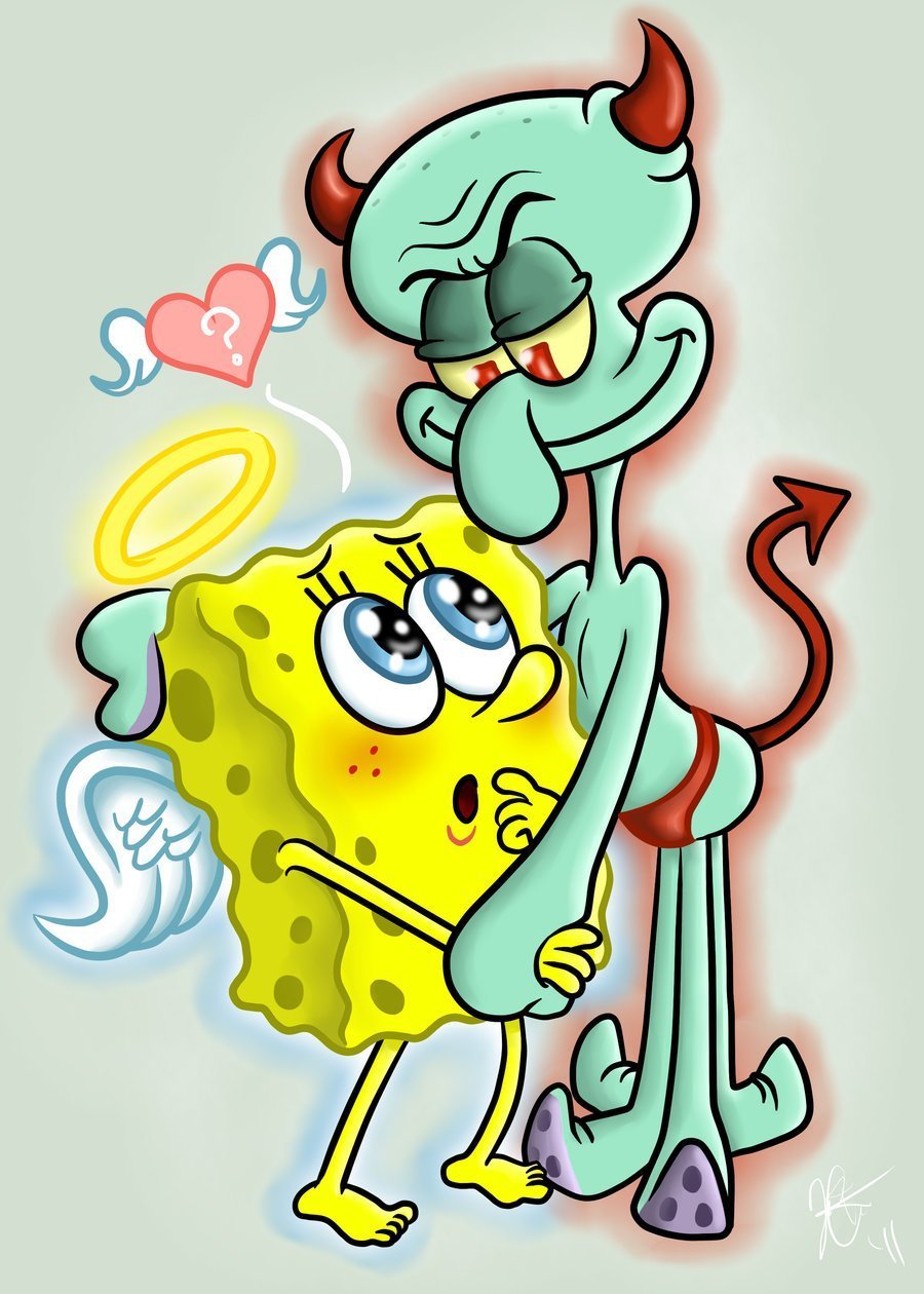 Спанч Боб и Сквидвард