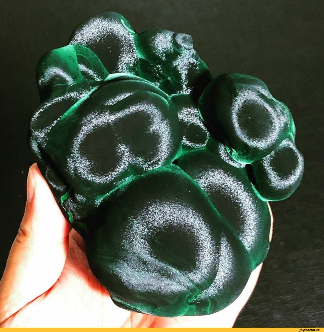 Срез малахита