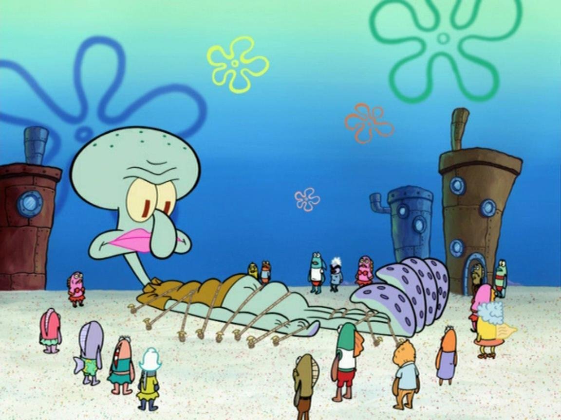 Губка Боб квадратные штаны Squidward