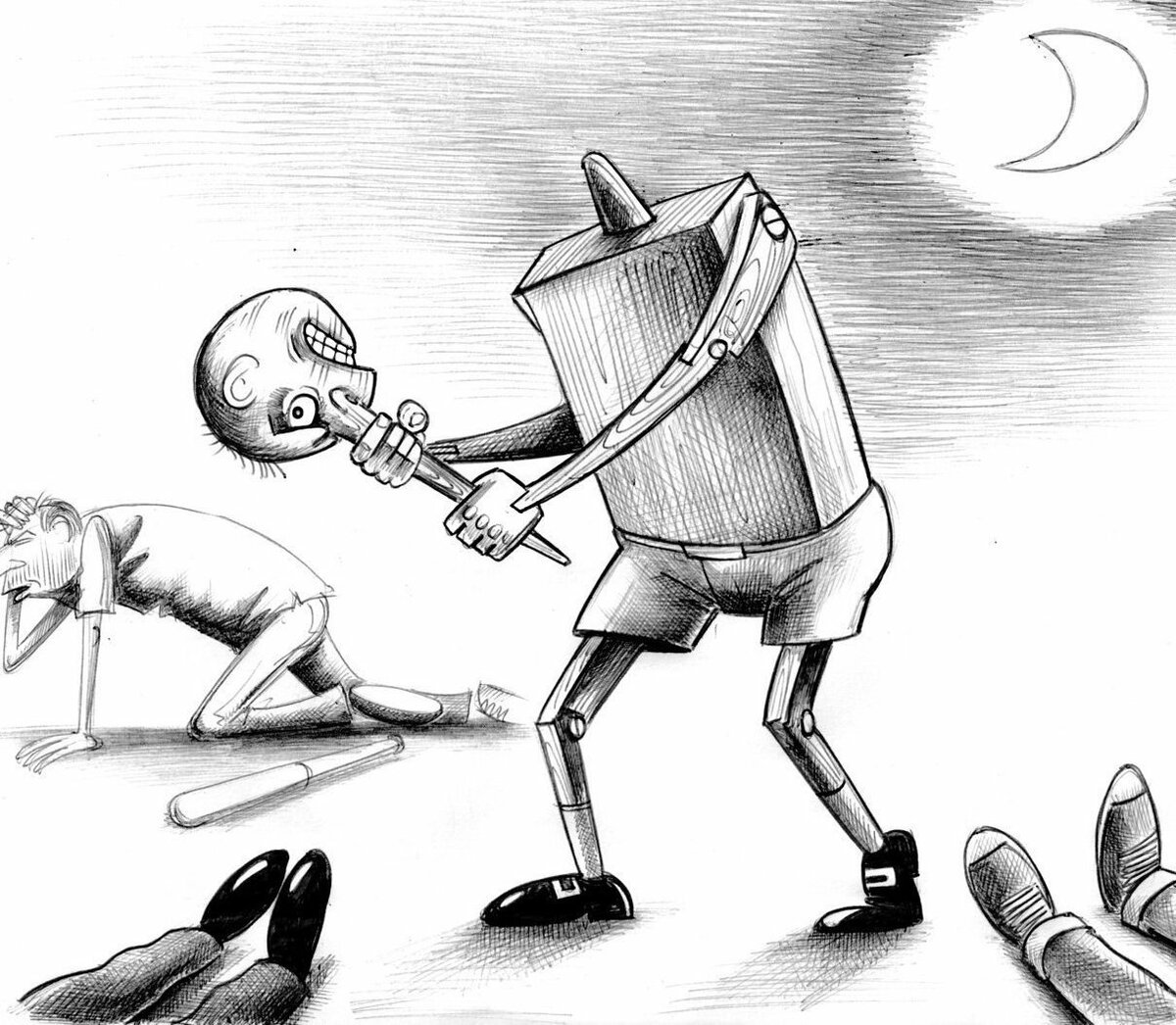 Злой буратино картинки