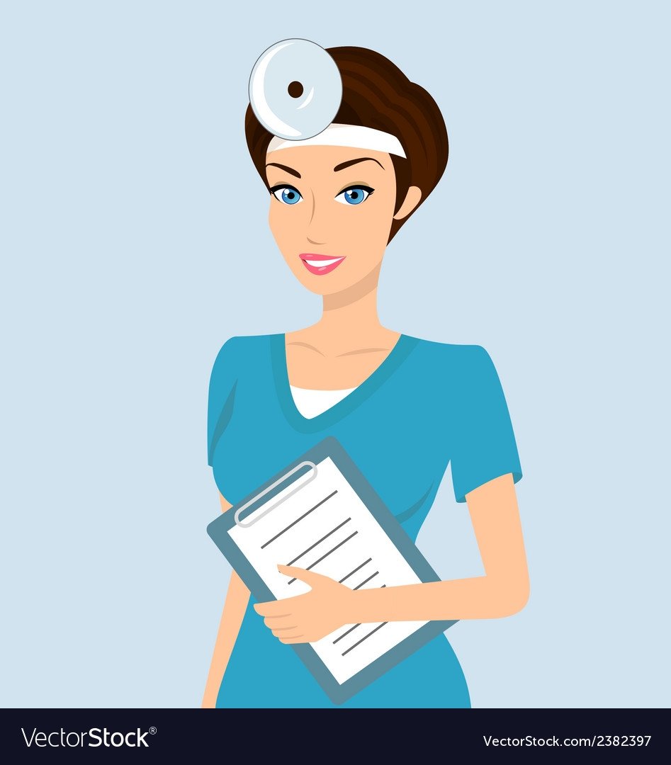 Отоларинголог рисунок