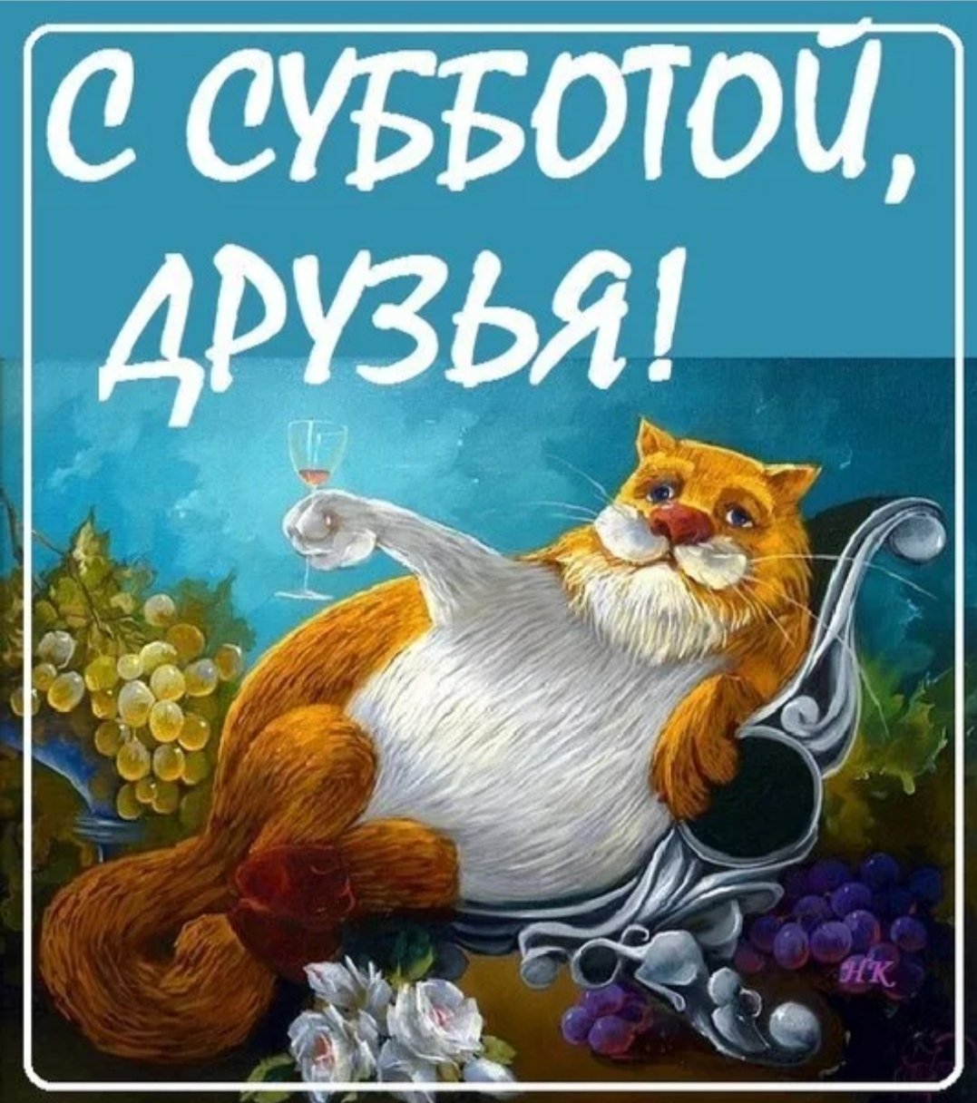 Хорошей субботы прикольные