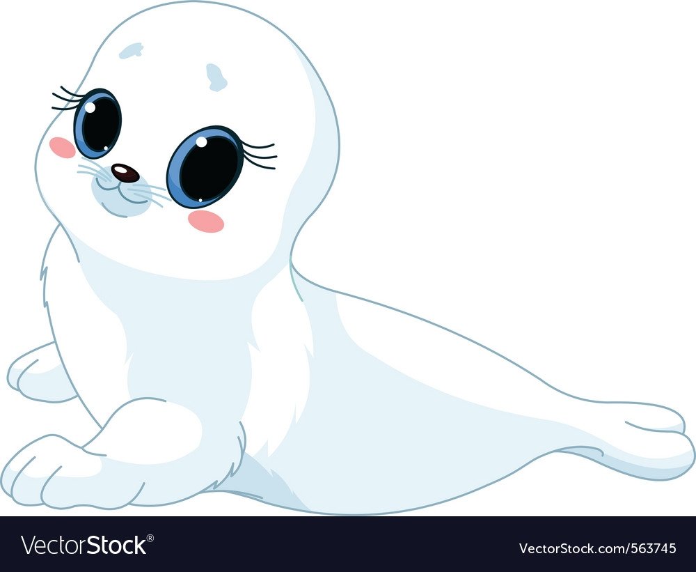 Кольчатая Нерпа детеныш