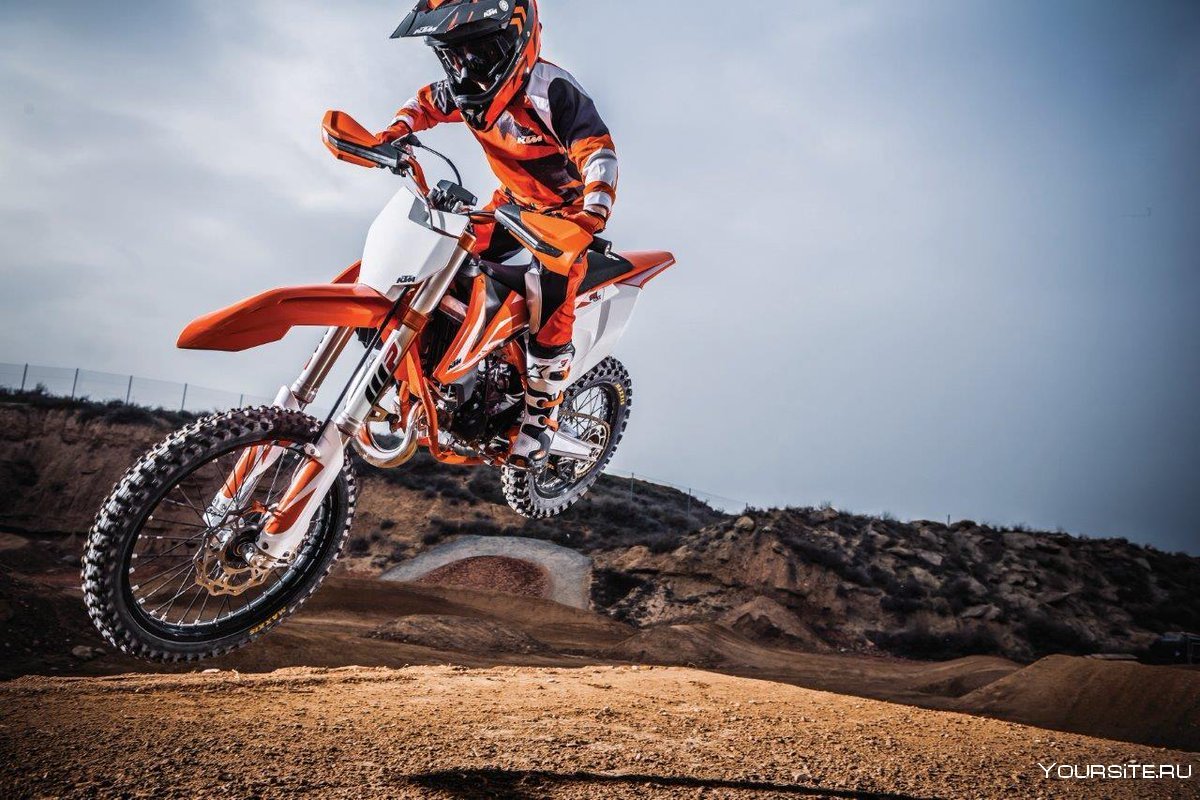 Мотокросс кросс КТМ