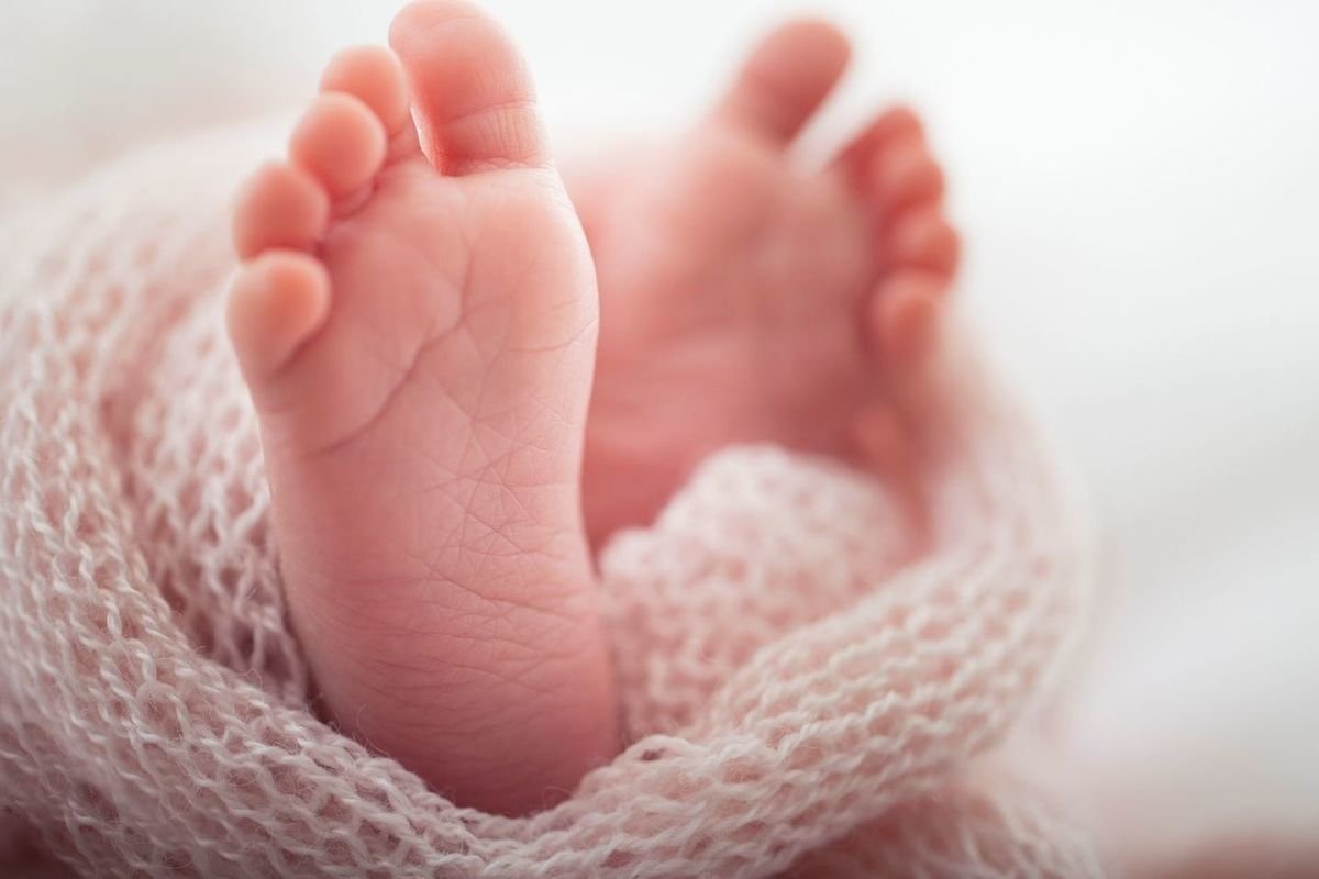 Ножки младенца