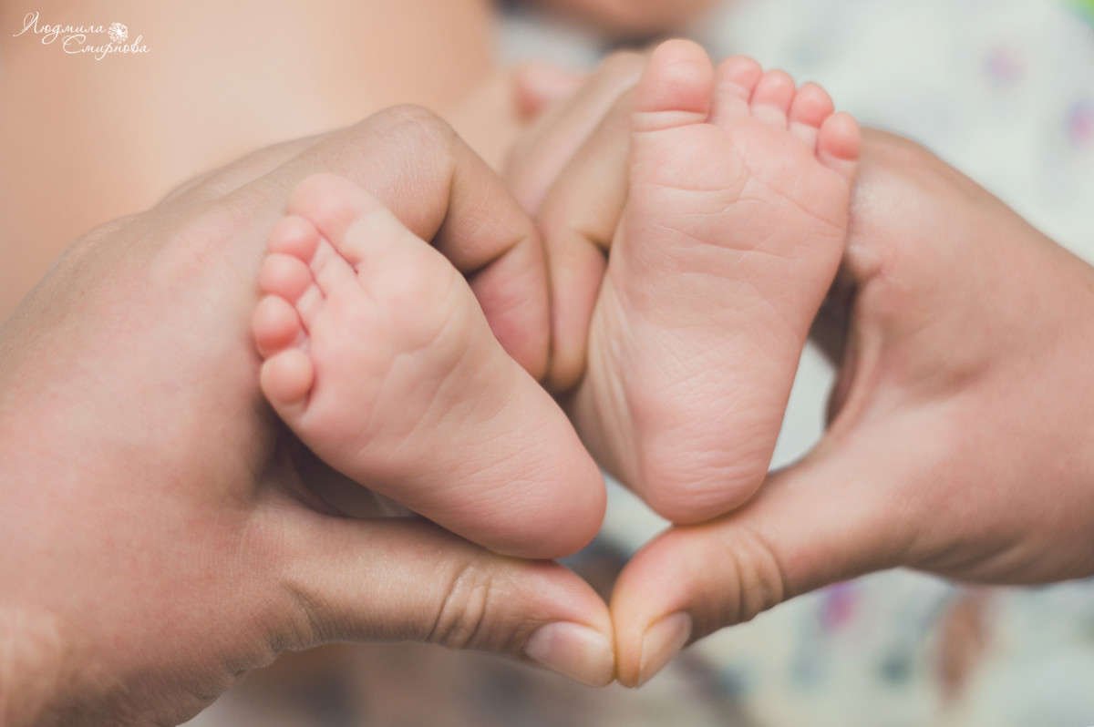Пяточки малыша
