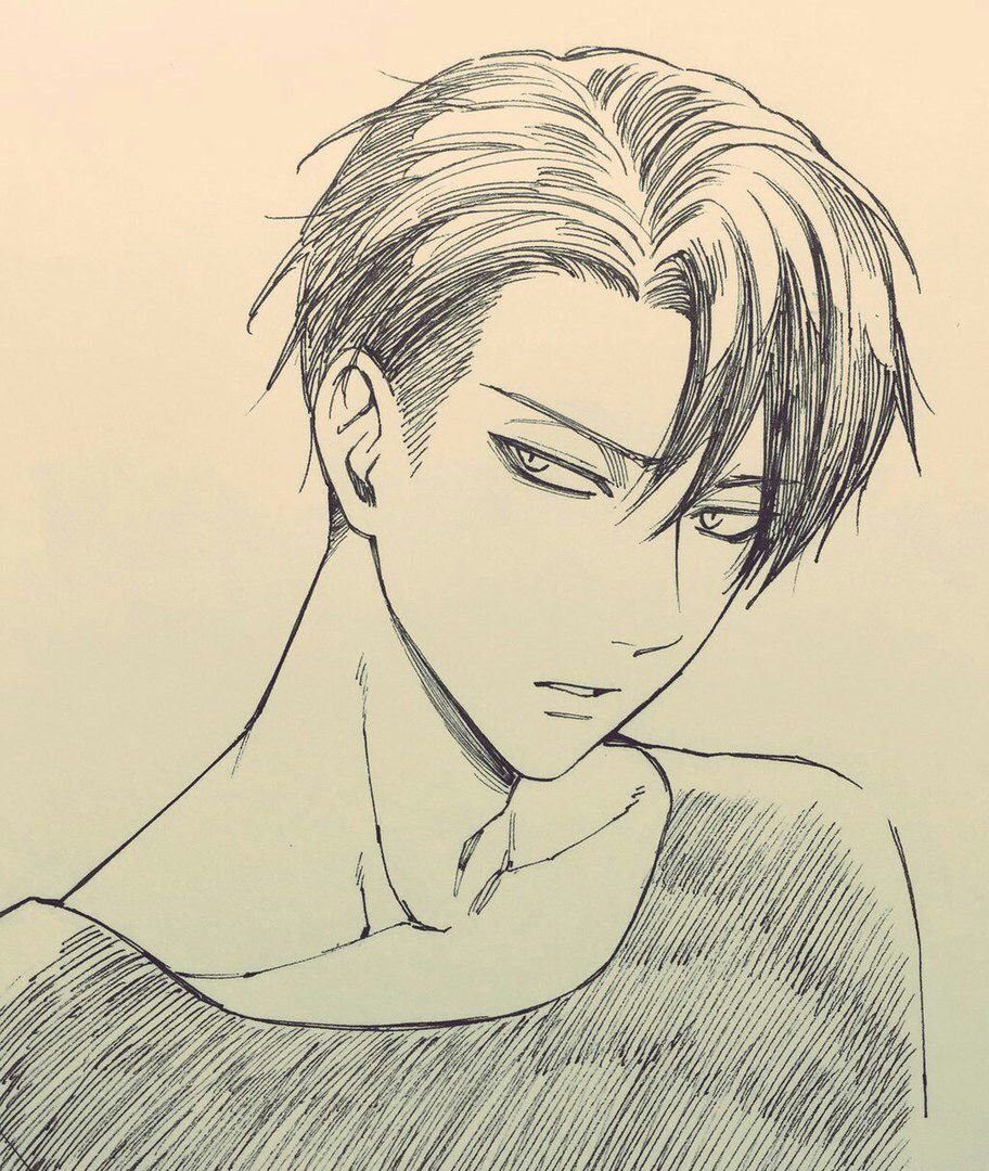 Аниме мальчики для срисовки