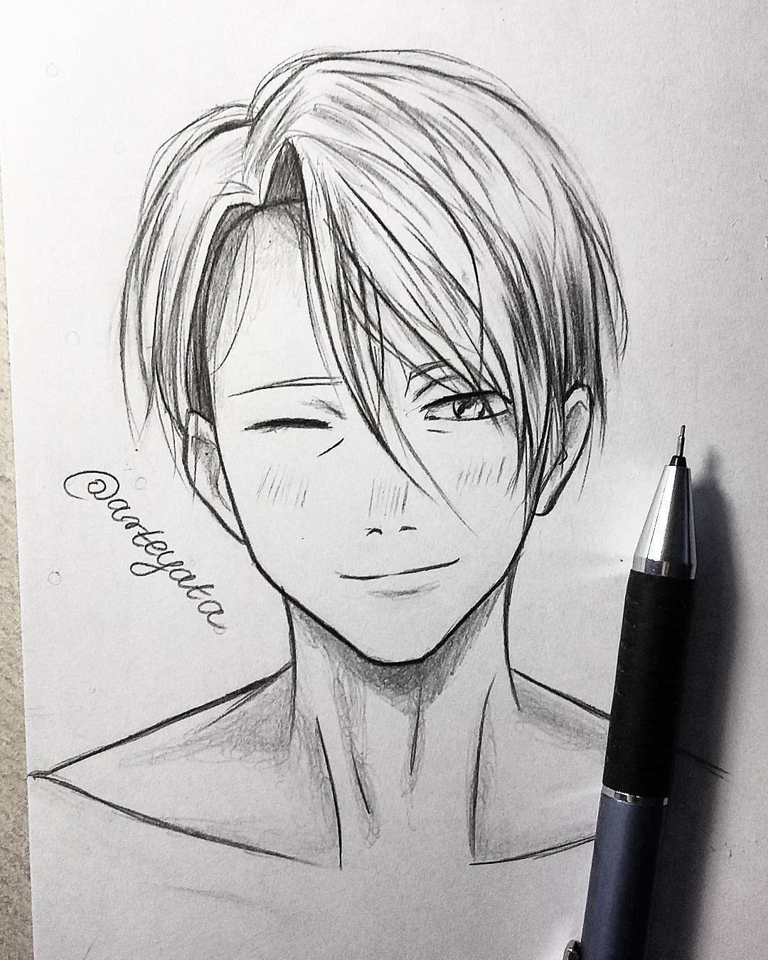 Аниме Наруто Какаши скетч