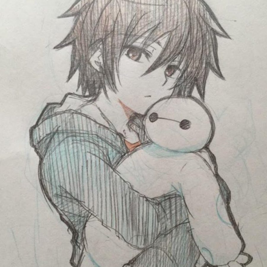 Куроо Тецуро карандашом