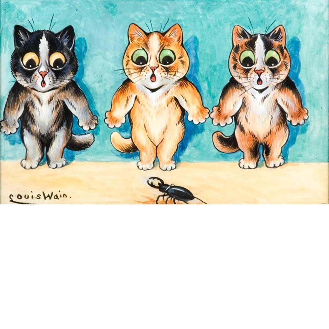 Художник кошек Луис Уэйн