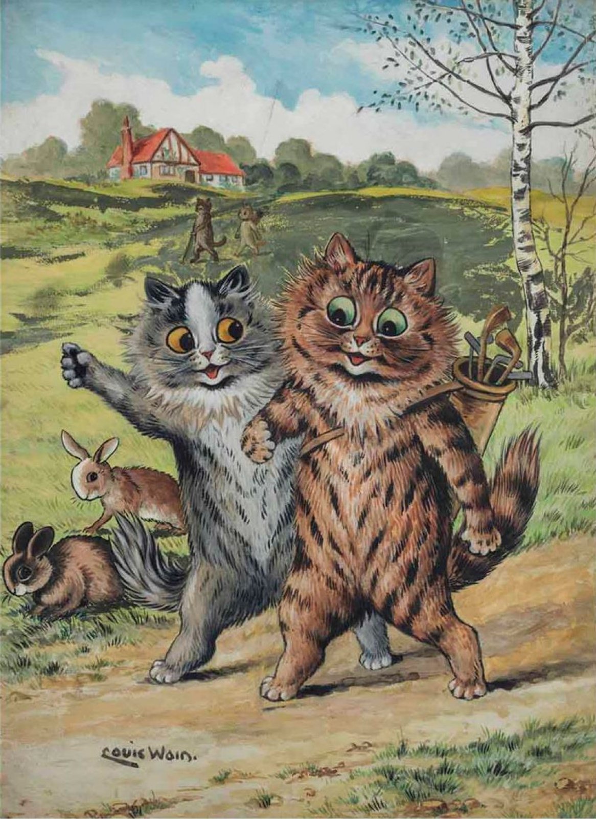 Луис Уэйн художник