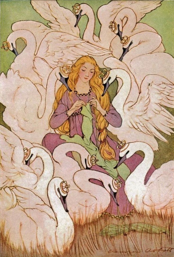 Дикие лебеди обложка г.х. Андерсон