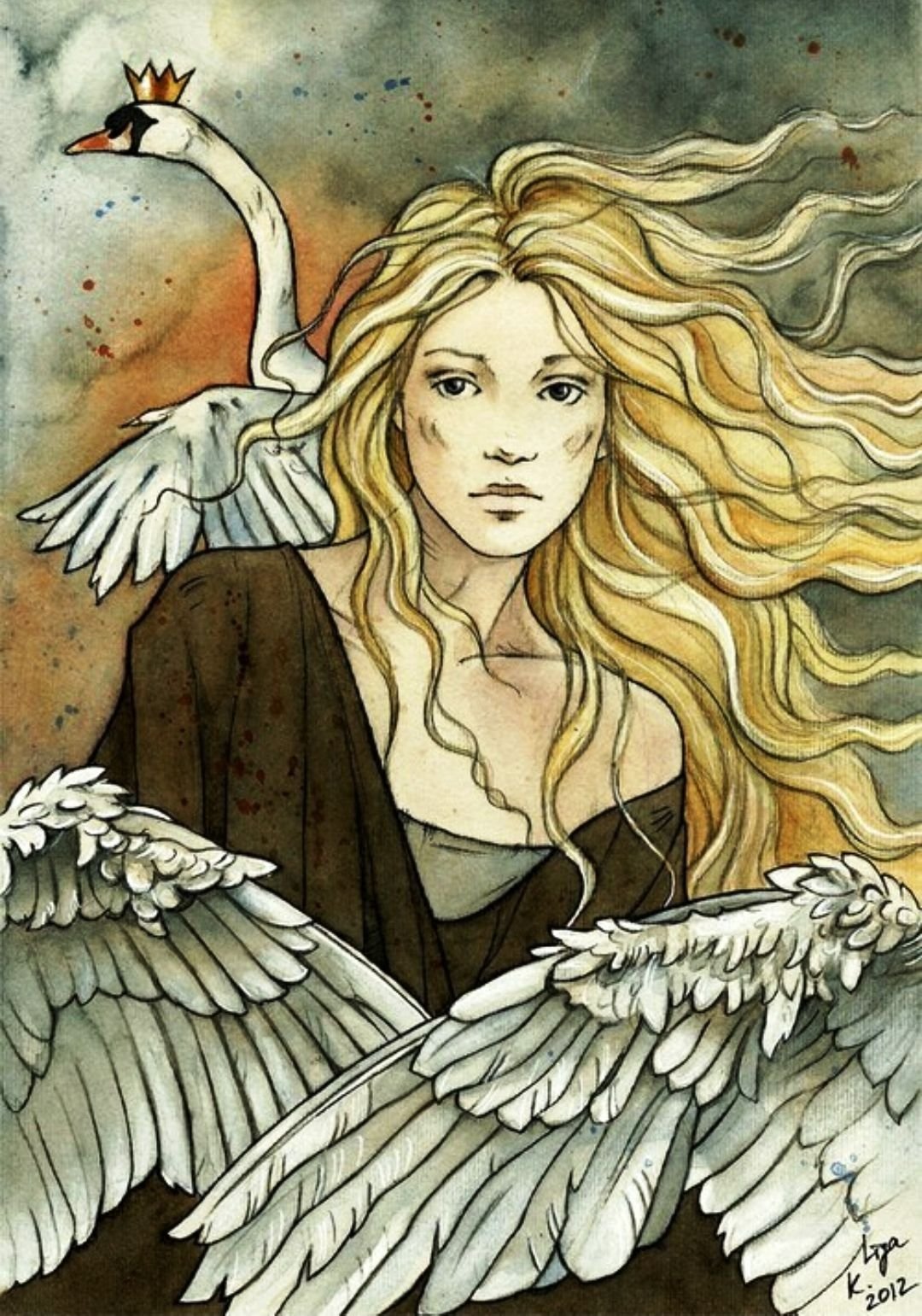 Дикие лебеди мультфильм 1987