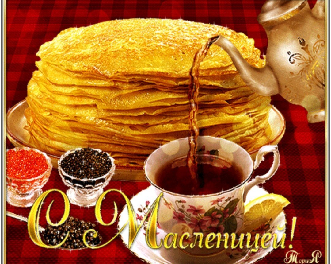 Блины и кофе