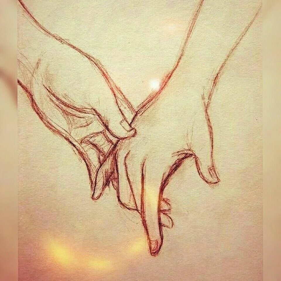 Рисунки влюбленных пар