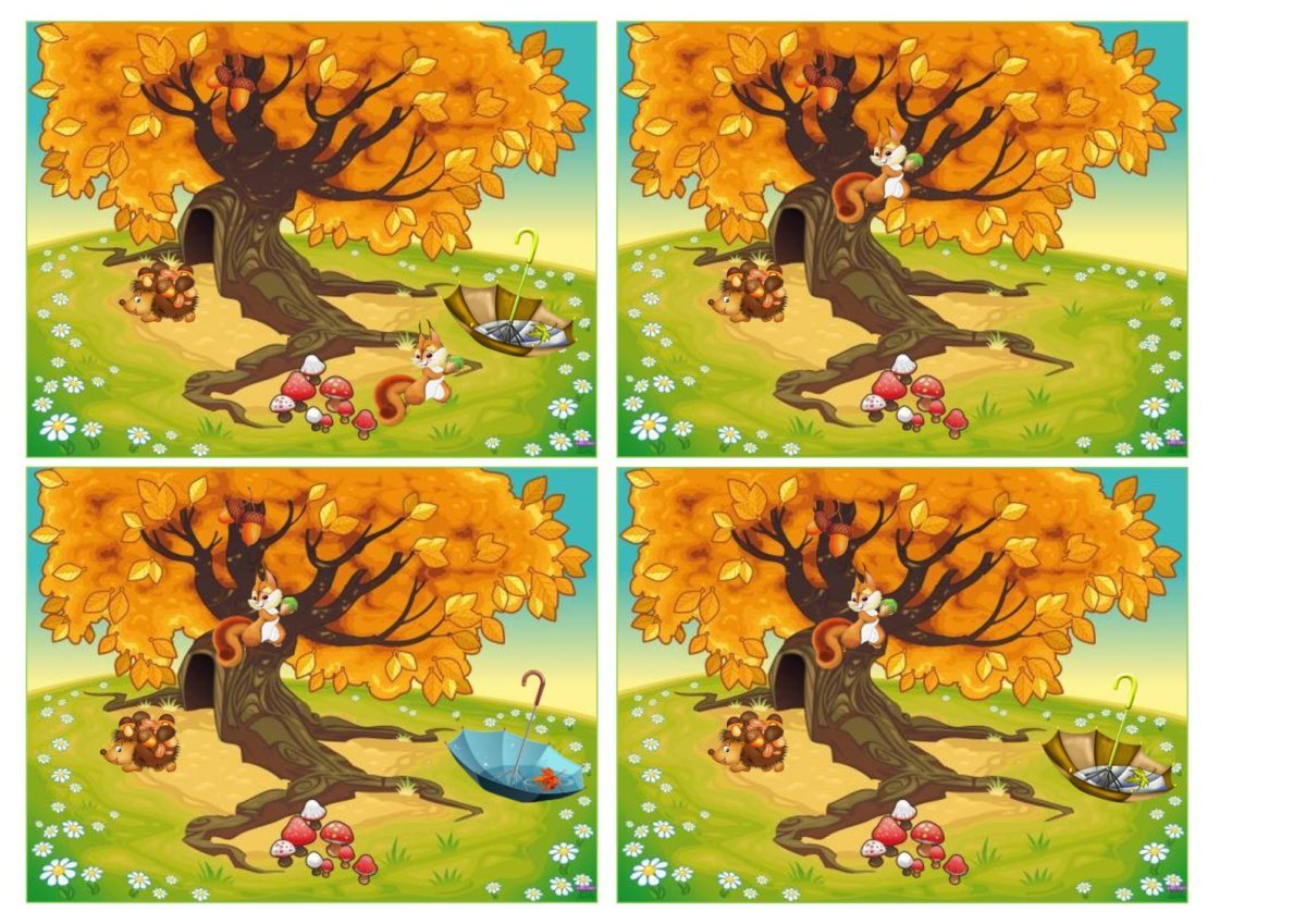 Тема осень для дошкольников