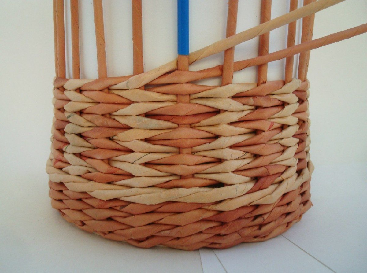 Корзина икеа плетеная