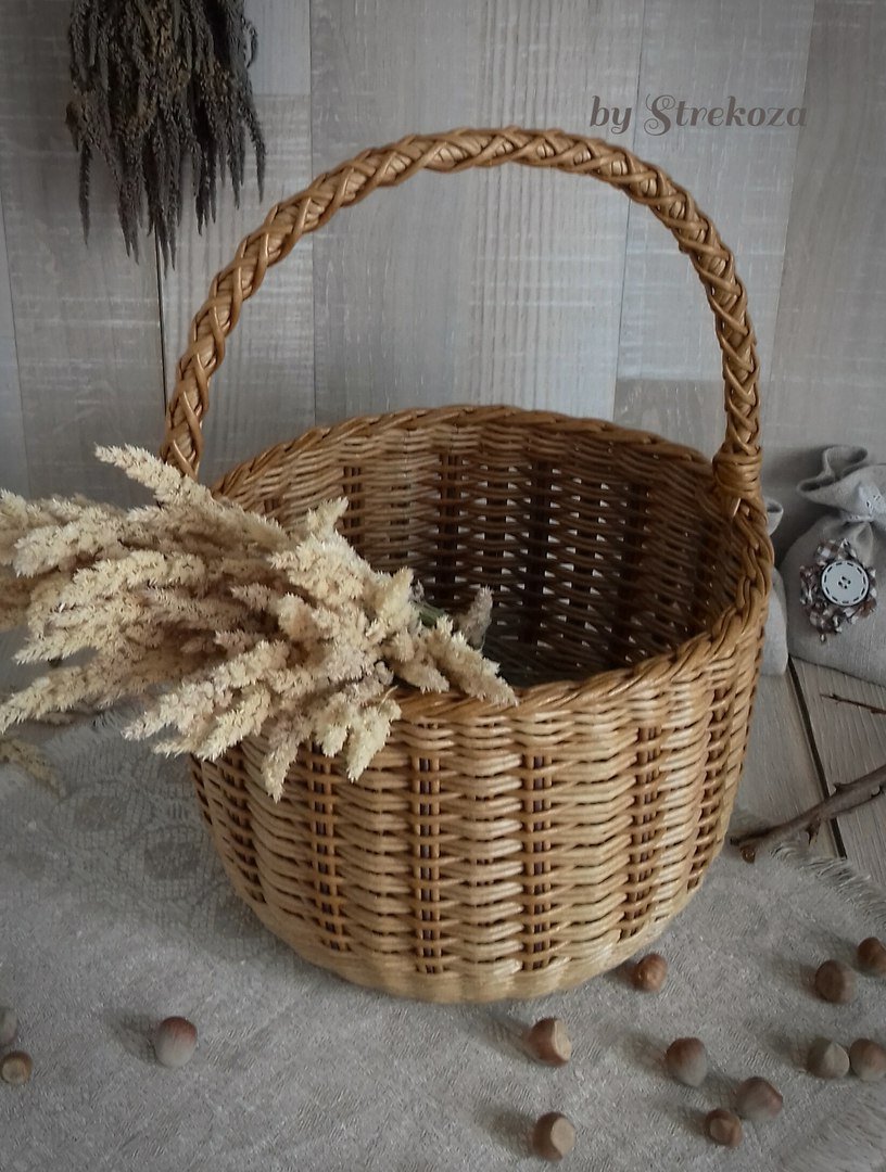 Корзинка плетеная, 25х19х9 см