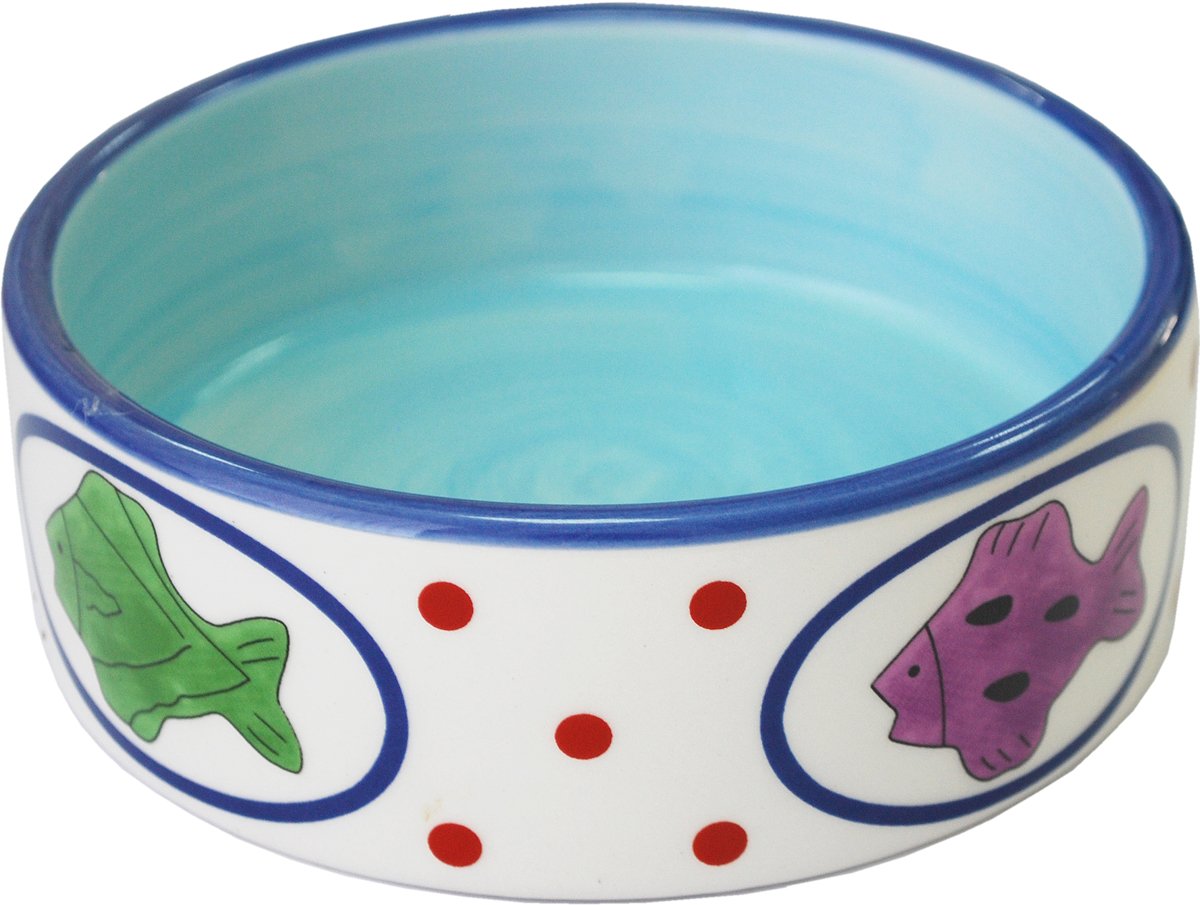 Миска керам 0,27л 12,5*4,5см рыбки n1
