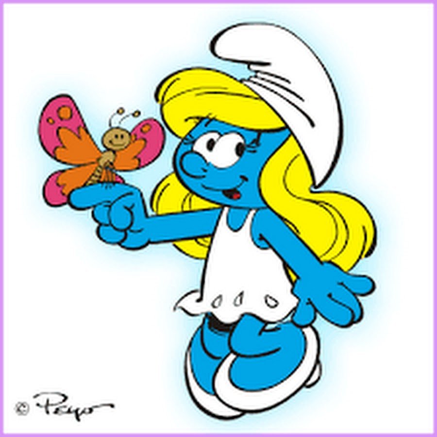 Смурфетта Гномы Белоснежка