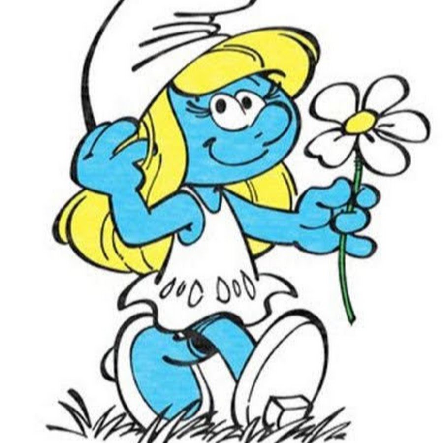 Смурфики Смурфетта обычная