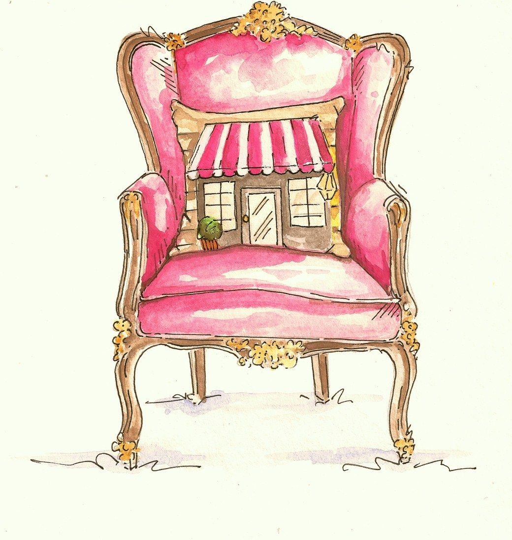 Кресло акварель