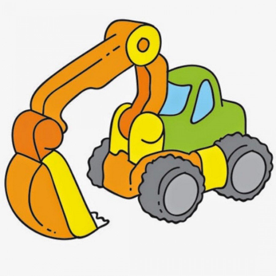 Экскаватор для дошкольников