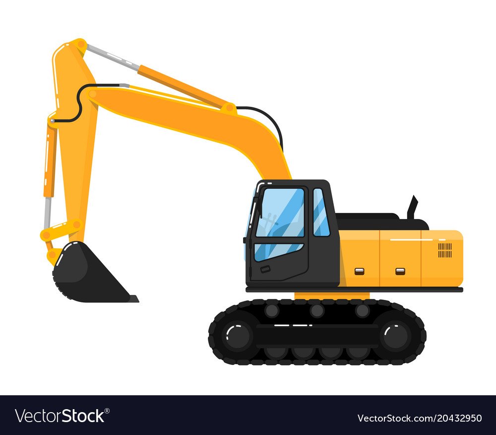 Строительная техника вектор