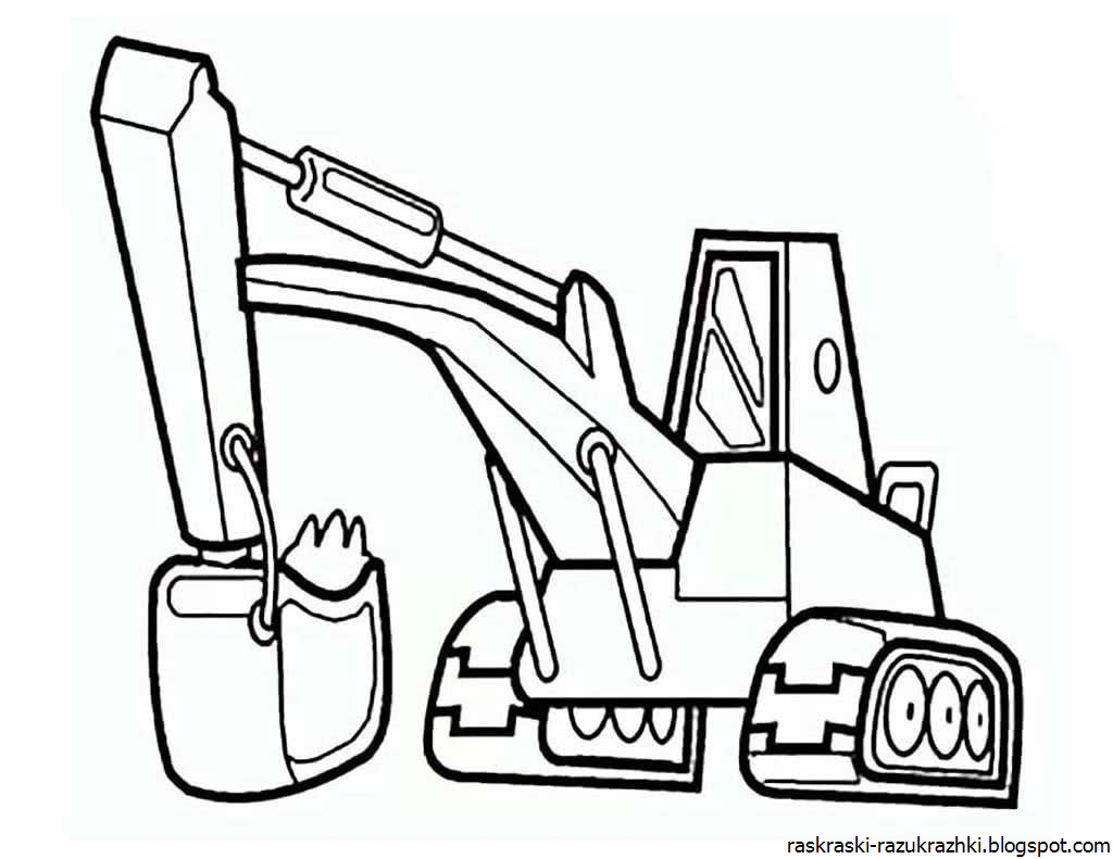 Принты с экскаваторами