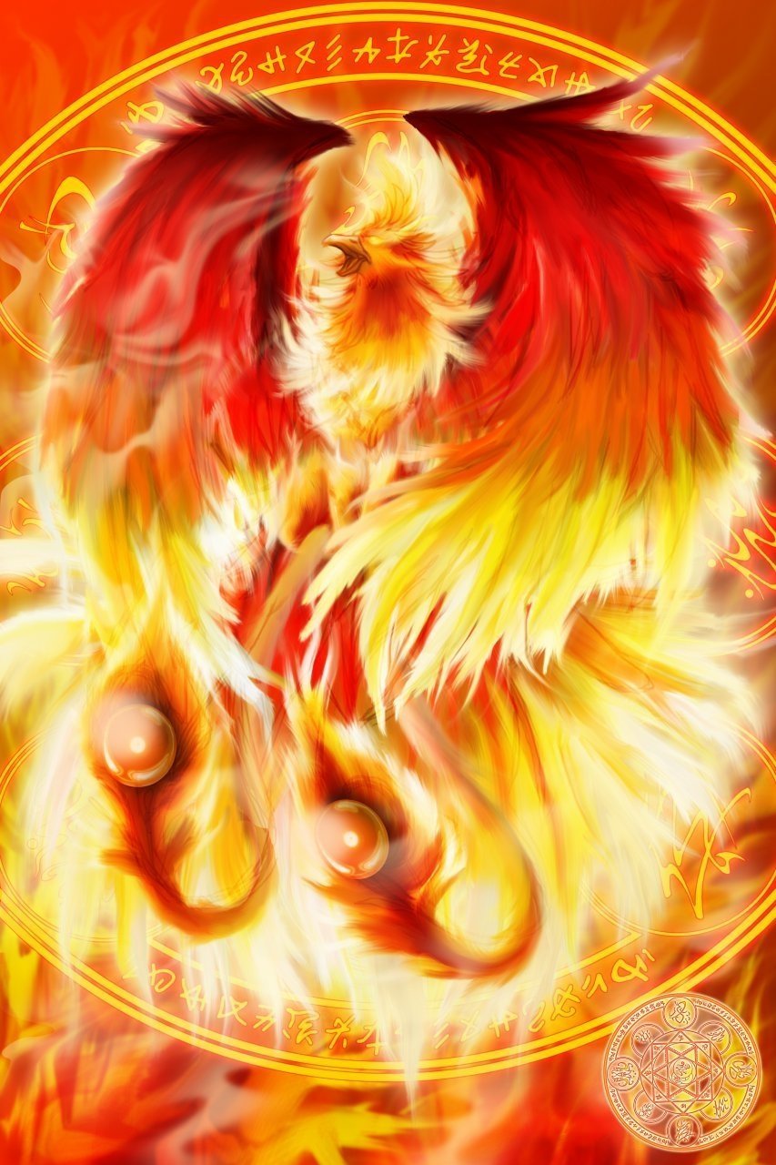 Жар птица аниме