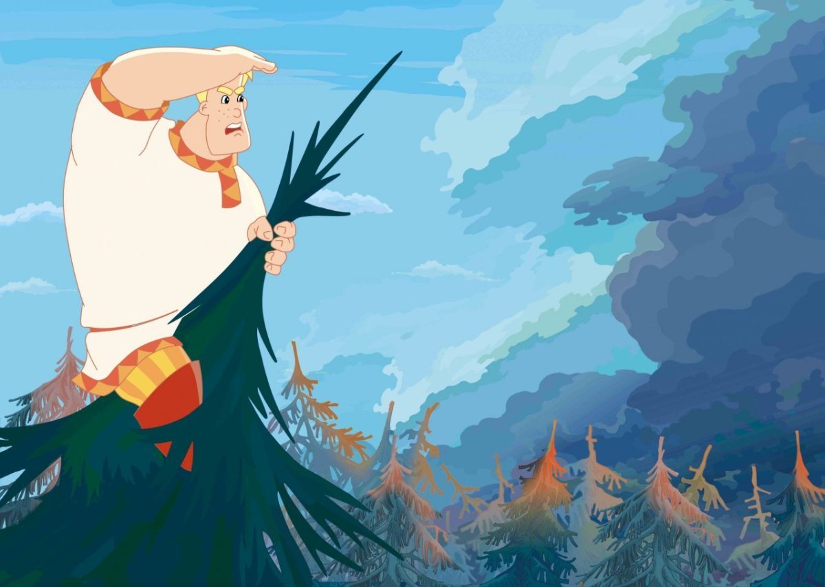 Алёша Попович и конь Юлий