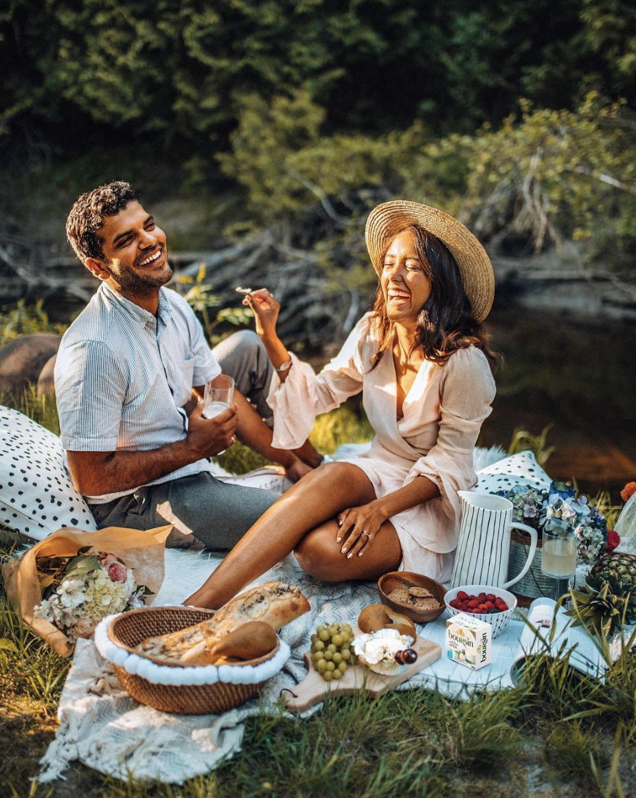 Фотосессия пикник на природе семьей